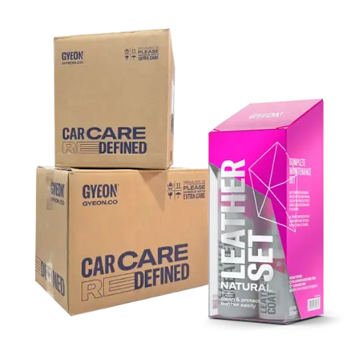 Q2M LeatherSet Natural 200 ml - Box - 8 PCS